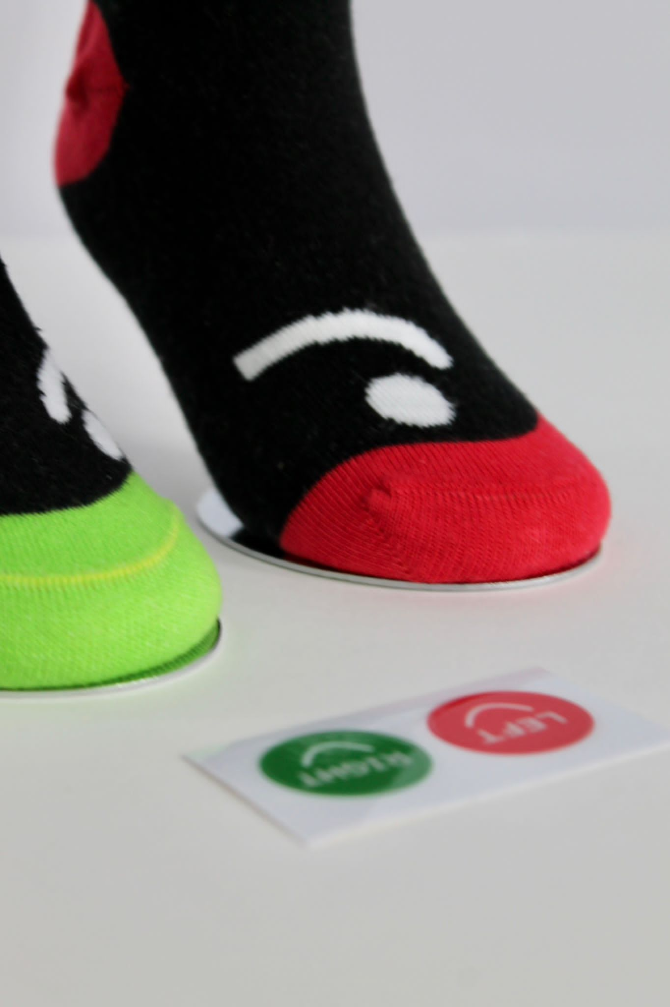 Children's colour coded Left & Right Socks